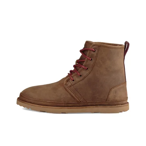 UGG Neumel Luxe WP Теплые Устойчивые к Износу Снежные Ботинки Мужские Коричневые