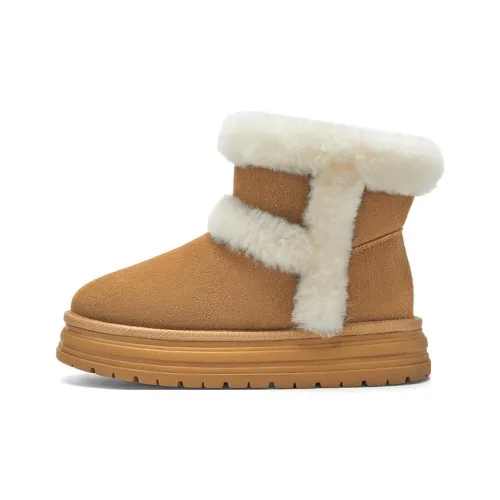 NINE WEST Короткий сноубутсы женские CAMEL