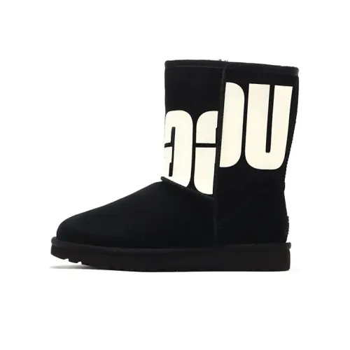 UGG CLASSIC SHORT 2 Chopd Термический Устойчивый к Износу Crew Сноубутсы Женские Черный