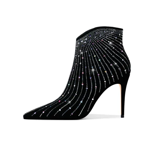 Hoov Ботильоны 9 см Женские Звездный Черный