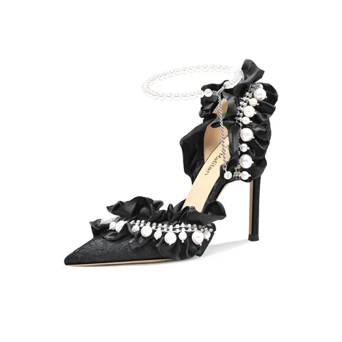 Lily Wei Splendid THREE Thousand Узкий каблук Высокие каблуки 10 см Женские Черный