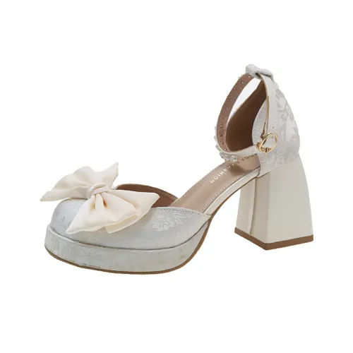 SHUXI Грубый каблук Высокие каблуки 8 см Женские