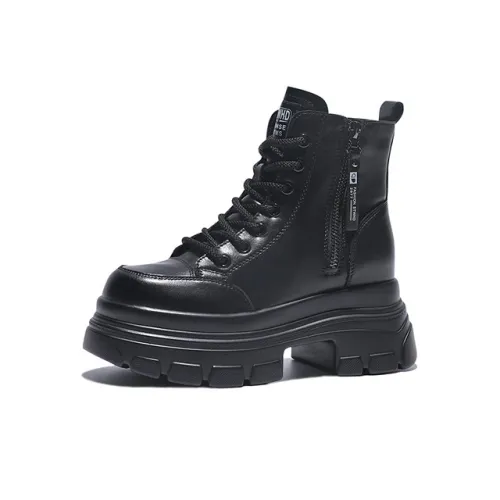 Egger Bird Короткий Martin Boot 9 см Женские Черный