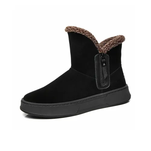 Cachiotti KAQIAODI Термический Устойчивый к истиранию Противоскользящий Высокий Снегоботинки Мужской Черный