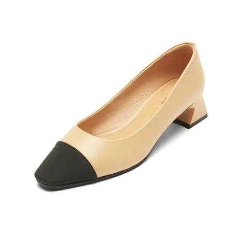 PT'SON Грубый каблук Высокие каблуки 4CM Женские