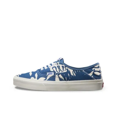 Vans Authentic Low-Top Canvas Shoes Blue Men's