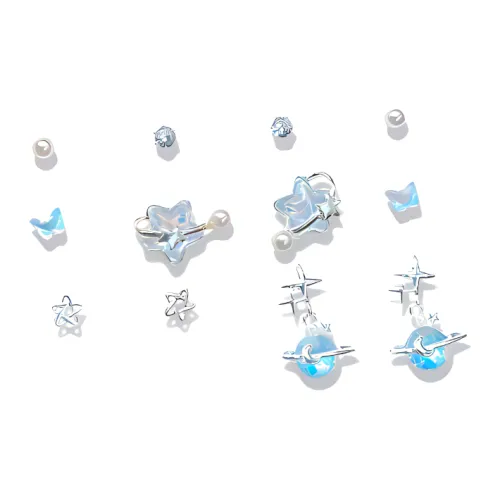 JOYDINNY Сплав Серьги-гвоздики Женские