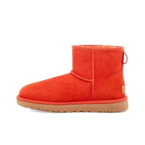 UGG CLASSIC MINI Boot Короткий Снекер Женские Апельсин