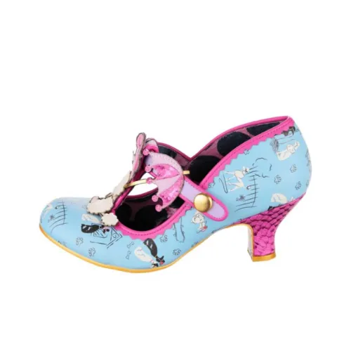 IRREGULAR CHOICE Грубый каблук Высокие каблуки 6 см Женские Синий