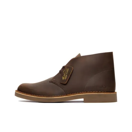 Clarks ботильоны, коричневый, мужской