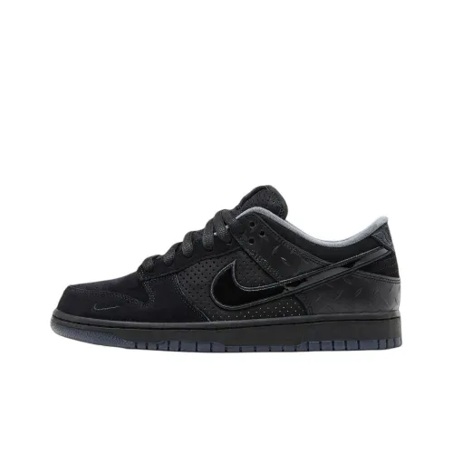 Division Уличный x Nike Dunk Slip Resistant Abrasion Resistant Low Топ Скейтборд Кроссовки Унисекс Черный