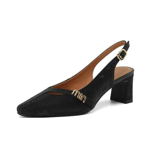 Echo yolo Грубый каблук Высокие каблуки 5 см Женские