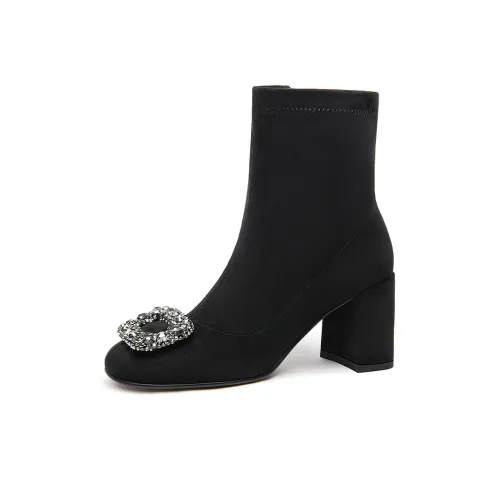 Lily Wei Ботильоны 7 см Женские Черные