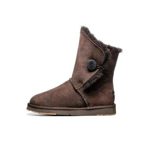 AU&MU Сноубутсы Шоколад Женские