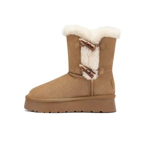 Daphne Сноубутсы Женские Хаки