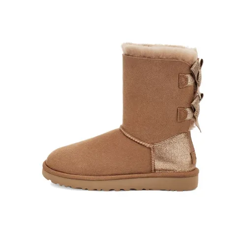 UGG Bailey Теплоизоляционные противоскользящие ботинки Crew для снега женские каштановые