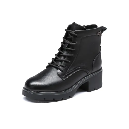 Spider King Short Martin Boot Women's Black