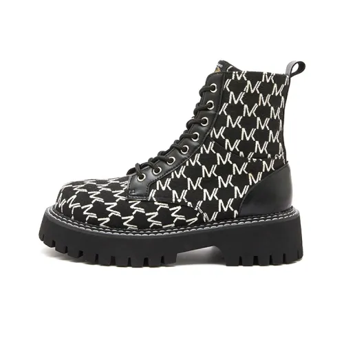 Joy&Mario Мартинсы Черные Женские