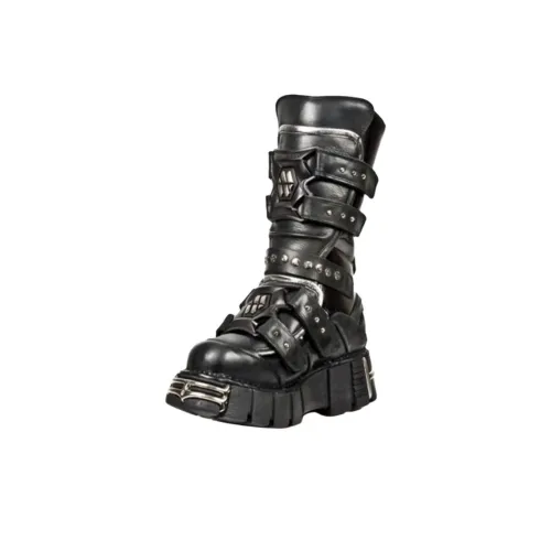 NEW ROCK Ботильоны 6 см Унисекс Черный