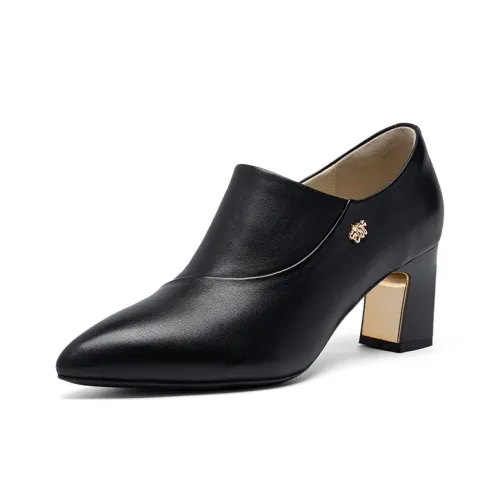 ZHR Грубый каблук Высокие каблуки 6,5 см Женские