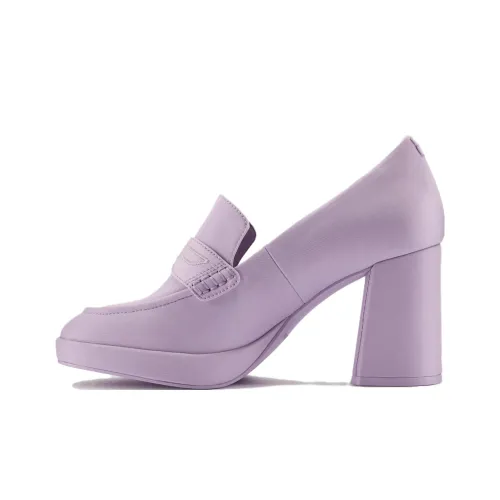 MARTINE ROSE x Clarks Грубый каблук Высокие каблуки Женские Lilac