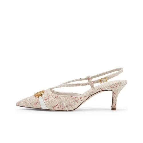 CHARLES KEITH Узкий каблук Высокие каблуки 6,1 см Женские Молочно-белый