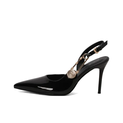 Rongcheng shoe king Высокие каблуки Черные Женские