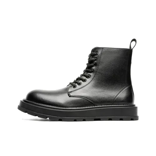 Mo Xu Короткий Мартин Boot Мужской Черный