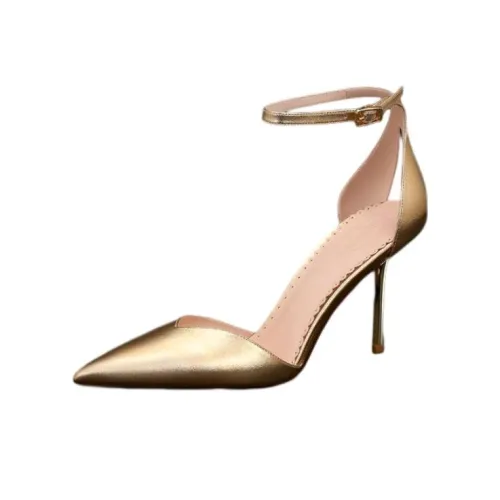 Miss Left Высокие каблуки Золотой Женские