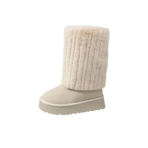 KESIYUAN Термический Устойчивый к истиранию Короткий MID Ботинки для снега Унисекс