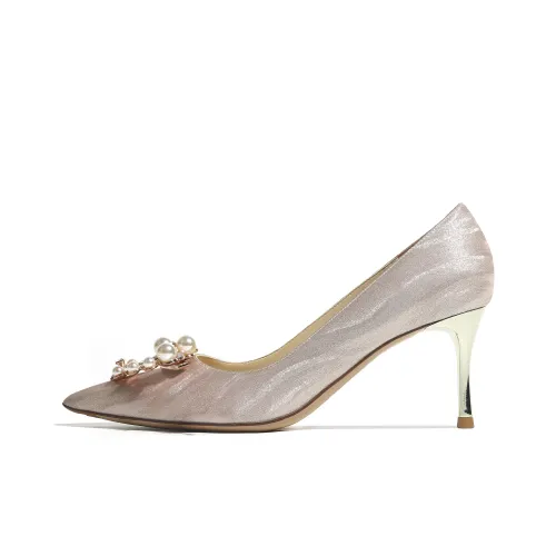 GARDEN CAT Thumping series Узкий каблук Высокие каблуки 6,5 см Женские Шампанское Эксклюзивная коробка POIZON