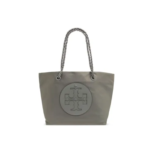 TORY BURCH Ella Переработанный Нейлон Тоут Сумка Сумка для покупок Сумка на плечо Женская Гороховый Зеленый