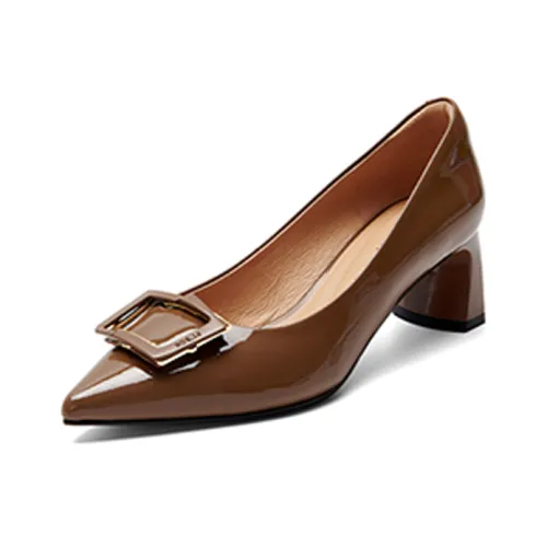 PT'SON Грубый каблук Высокие каблуки 5,5 см Женские