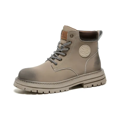 Year By Year Короткий Martin Boot Мужской Серый