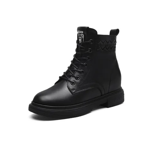 Shield Fox Короткий MID Голень Мартин Boot Женские Черный