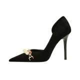 Чёрный [Высота каблука 11 см]