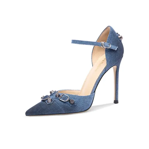 Lily Wei Узкий каблук Высокие каблуки 10 см Женские