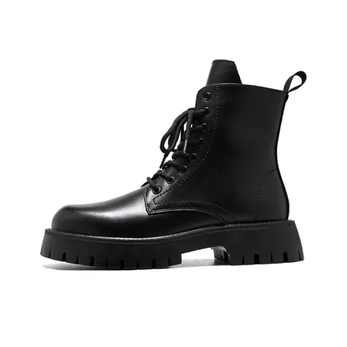 Ignition Короткий Мартин Ботин Мужской Черный