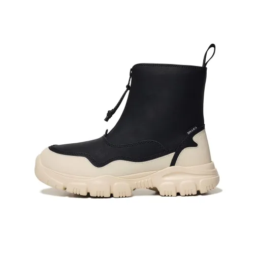 SHAKA Trek ZIP BOOTIE AT Ботильоны Унисекс Linen Черный