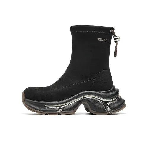 EBLAN Ботильоны Женские Коричневый