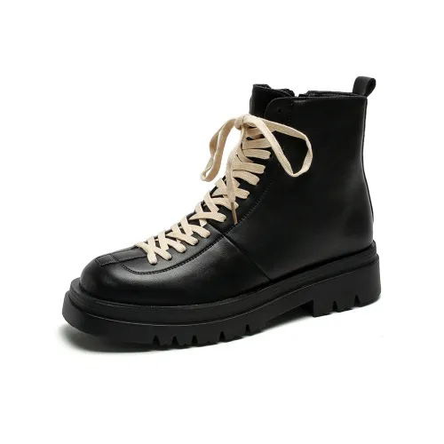 LUOMAIKE Короткий ботинок Martin мужской черный