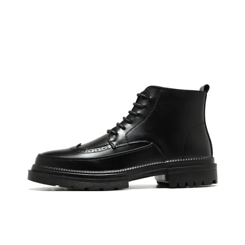 ZUWUDONG Короткий ботинок Martin мужской черный