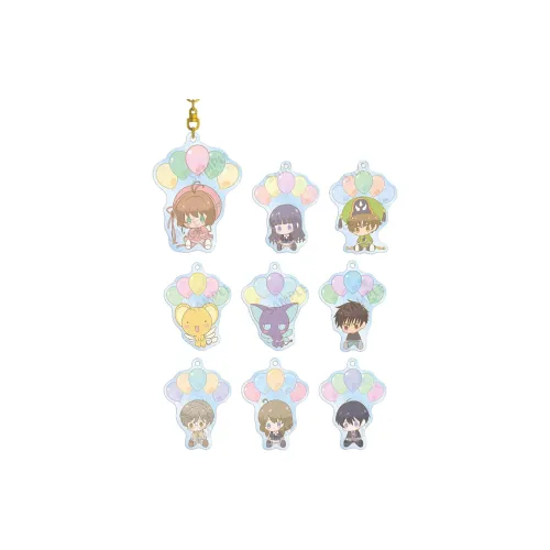 GuGuGuGu AMNIBUS Cardcaptor Sakura POPOON Mystery Акрил Draw 9 стилей в общей сложности Подвески аниме-тематики