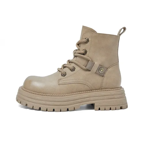 COMELY Короткий ботинок Martin каблук 4,5 см женский