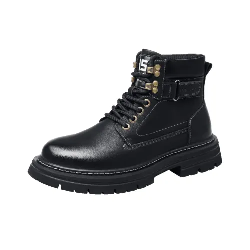 Medd Short Martin Boot Мужской Черный