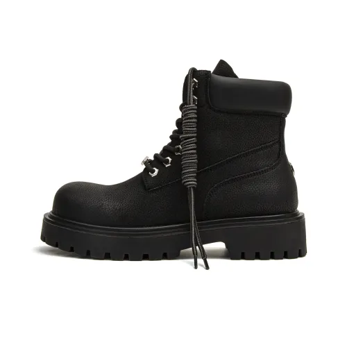 1997K Короткий Мартин Boot Мужской Черный