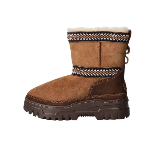 UGG CLASSIC MINI Короткий Снегокат Женские Коричневый