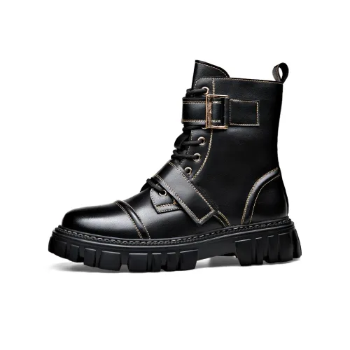 Cachiotti Колено Высокая ботинка Martin Мужская Черная