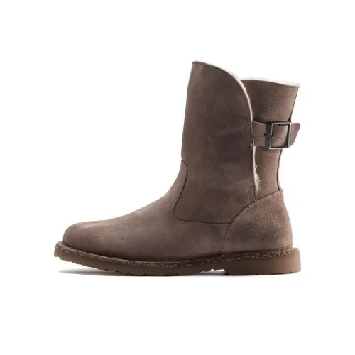 Ботильоны Birkenstock Женские Песочного цвета узкая версия