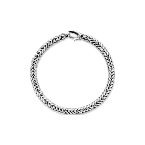 David Yurman Серебряный Браслет Мужской Серебряный
